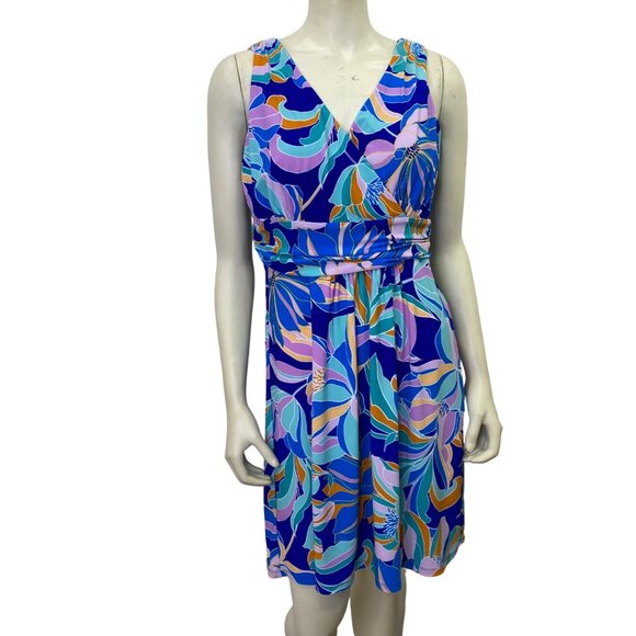 CAPPAGALLO‎ $99  SURPLICE NECKLINE DRESS  Sm NWT - Picture 3 of 7